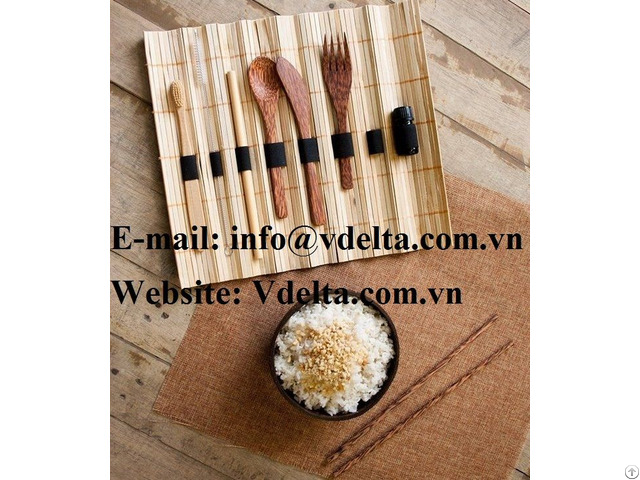 Coconut Wooden Cutlery High Quality