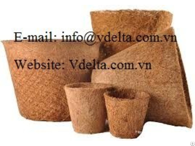 Coconut Coir Pots From Viet Nam