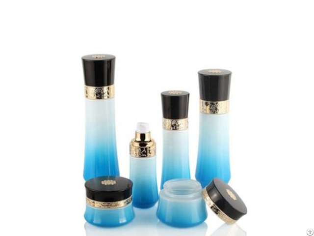 Good Reputation Nice Travel Girls Cosmetic Sets Glass Bottle Set For Lotion