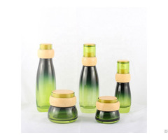 Fashionable 30g 50g Green Whole Set Cosmetics Packaging Bottle