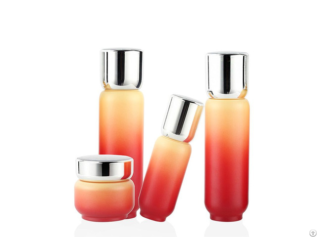 Best Brand 120ml Lotion Glass Bottle Cosmetic Packaging Set