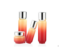 Best Brand 120ml Lotion Glass Bottle Cosmetic Packaging Set