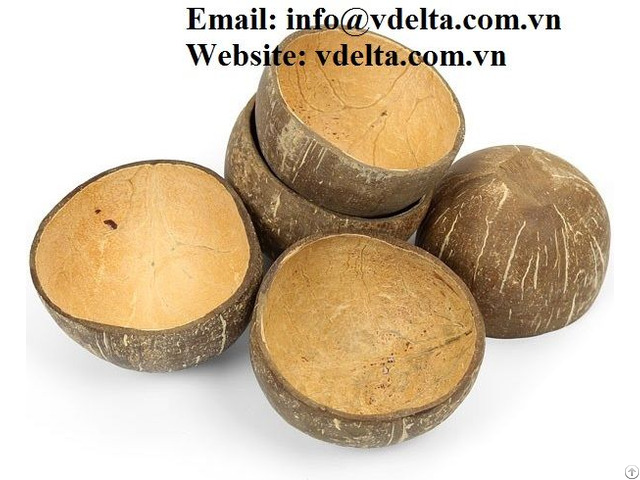 100 Percent Natural Coconut Shell Bowl Viet Nam