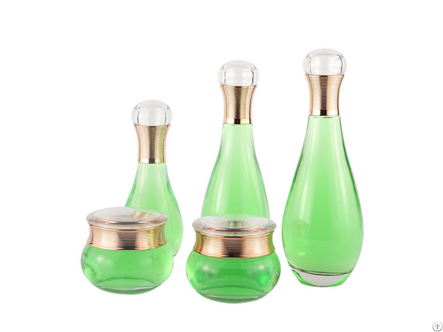High Quality Cosmetic Pump Skin Care Lotion Bottle Brand	Qiaojun Glass