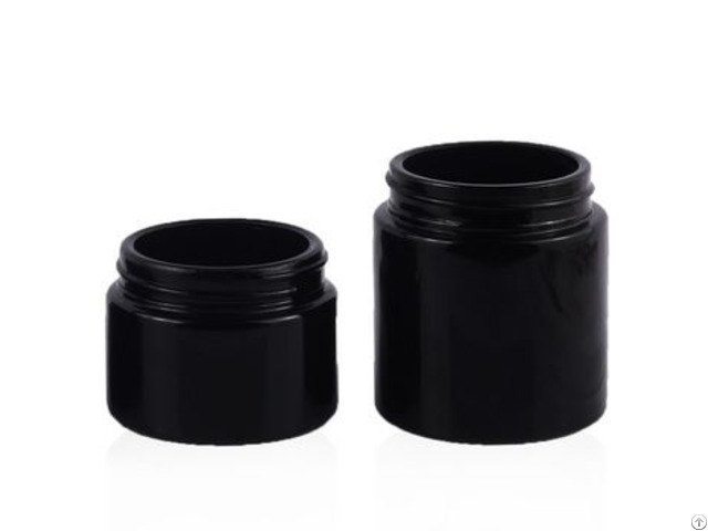 Amazing Quality 30g 50g Packaging Jars Black Cosmetic Cream Jar With Cap