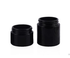Amazing Quality 30g 50g Packaging Jars Black Cosmetic Cream Jar With Cap