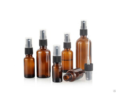 Newest Amber Essential Oil Glass Bottle With Sprayer