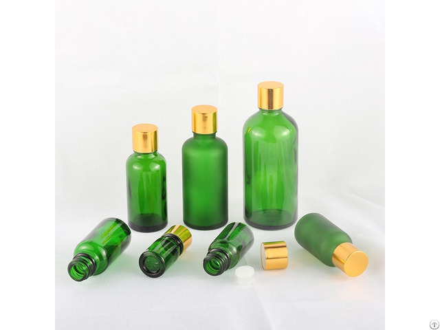 Popular Wholesale Luxury 100ml Green Essential Oil Bottle