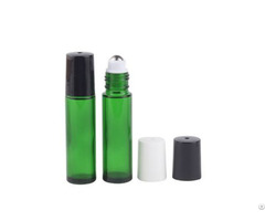 Green Colored Perfume Roll On Bottle Brand	Qiaojun Glass