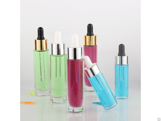 Amazing Quality Bottles Glass Serum Bottle 30ml With Gold Sliver Dropper And Can Be Customize Box