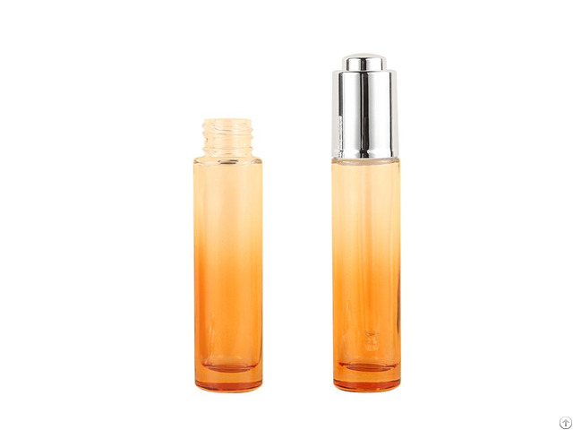 Popular 20ml Skincare Dropper Glass Bottle For Cosmetic Serum