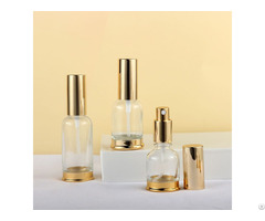 Fashionable Design 50ml Dropper Lotion Cosmetic Glass Bottle For Serum Skincare