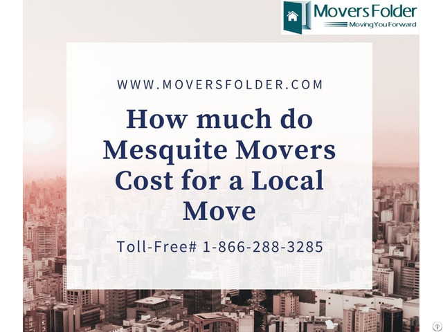 How Much Do Mesquite Movers Cost For A Local Move