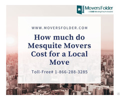 How Much Do Mesquite Movers Cost For A Local Move