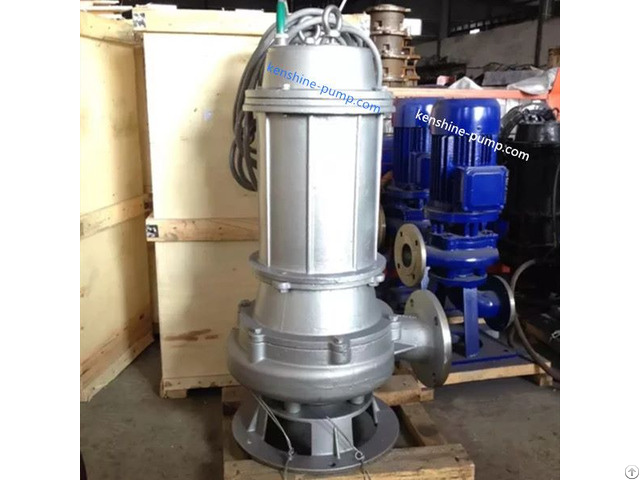 Wq Sewage Submersible Wastewater Treatment Pump