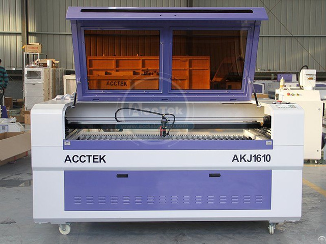 Jinan Hot Sale Nonmetal Laser Cutting Machine With Reci Co2 Tube Akj1610