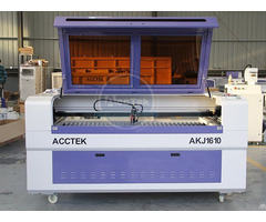 Jinan Hot Sale Nonmetal Laser Cutting Machine With Reci Co2 Tube Akj1610