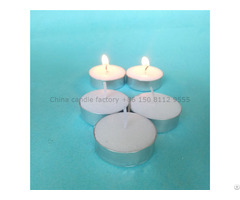 Small Unscented Wedding Tealight Candle
