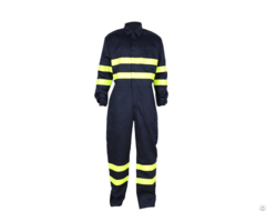 Offshore Anti Flame Work Coveralls With Reflective Tape