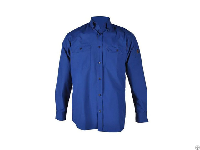 Flame Retardant Work Safety Shirt With Pocket For Men