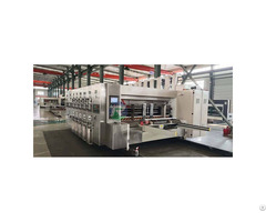 Fully Automatic High Speed Flexo Ink Printing Slotting Die Cutting Machine
