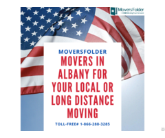 Movers In Albany For Your Local Or Long Distance Moving