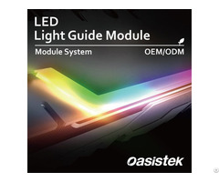 Led Lighting System Light Guide Module Oasistek