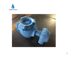 High Pressure Plug Valve With Hammer Union Ends Connection