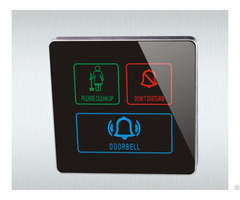 Hotel Smart Electric Touch Screen Doorbell Switch System