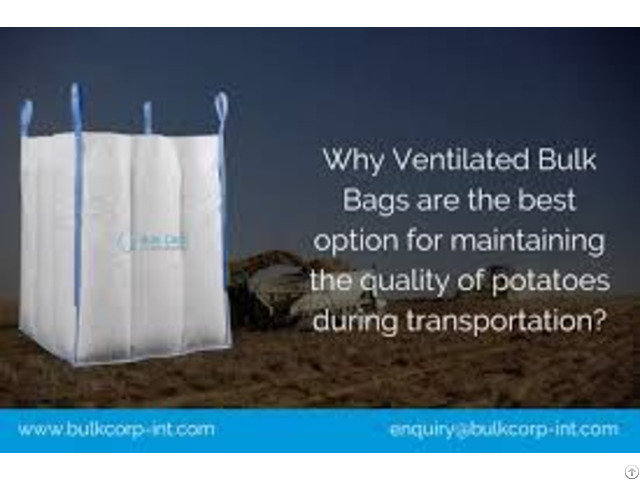 Quality Ventilated Fibc Bags At The Best Price