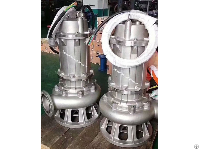 Stainless Steel Sewage Submerged Pump