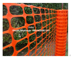 Orange Warning Fence