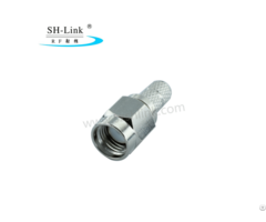 Sma Male Crimp Solder Connector For Rg58 Lmr 195 Rg142 Cable