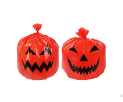 Pumpkin Plastic Bags