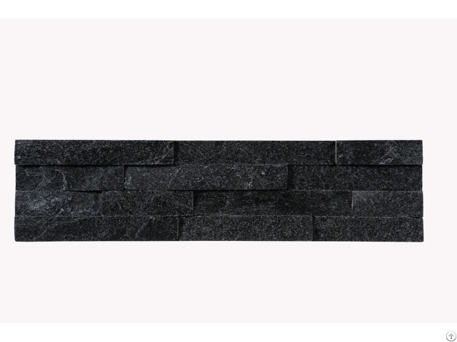 Black Quartz Culture Stone Panel