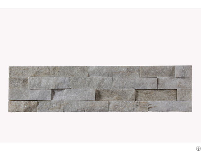 Xingtai White Quartz Culture Stone Panel