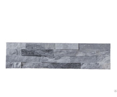 White And Grey Quartz Culture Stone Panel