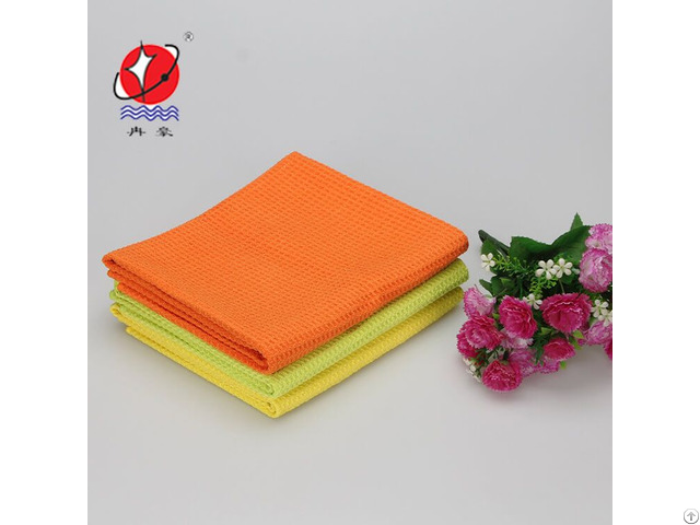 Microfiber Waffle Weave Towel