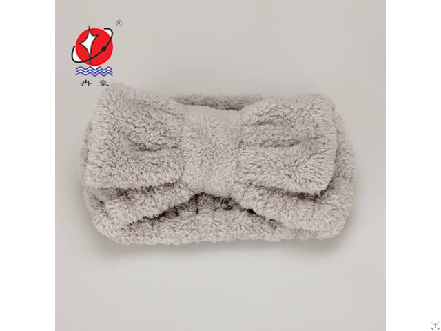 Microfiber Coral Fleece Hair Band