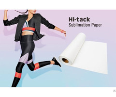 80gsm Sticky Adhensive Sublimation Paper For Elastic Fabric Printing