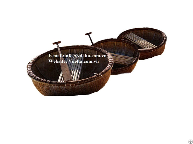 Vietnamese Unique Basket Boat