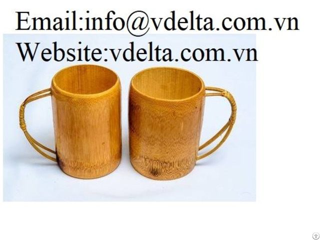 High Quality Bamboo Tea Mug Vdelta