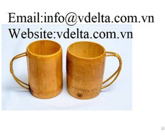 High Quality Bamboo Tea Mug Vdelta