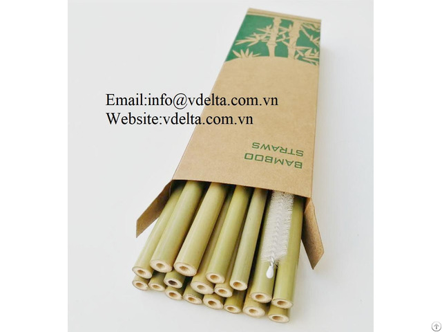 High Quality Bamboo Straws Vdelta