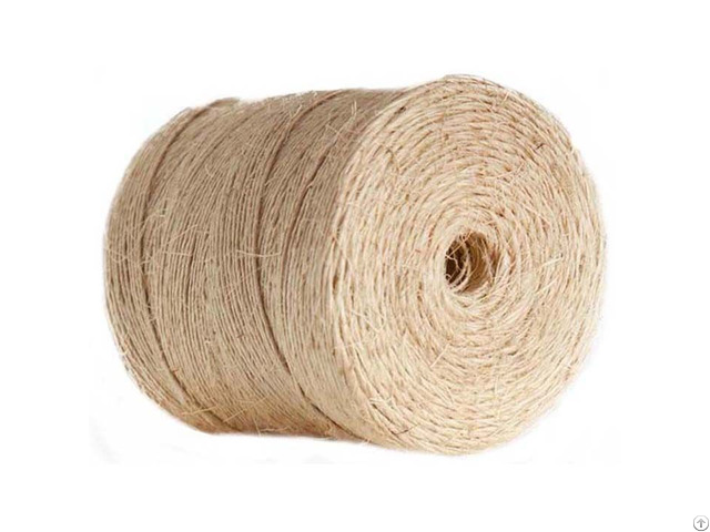 S Twist Unclipped Sisal Yarn Of Great Evennes Good For Wire Rope Core