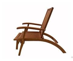 Natural Wood Lounge Chair Lc08
