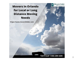 Movers In Orlando For Local Or Long Distance Moving Needs
