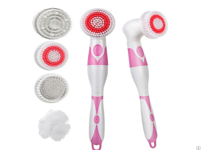 Powerful 4 1 Body Bath Brush With Long Handle Ae 8285