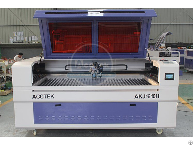 Akj1610h 2 Rubber Stamp Laser Engraving Machine With Mirror And Lens