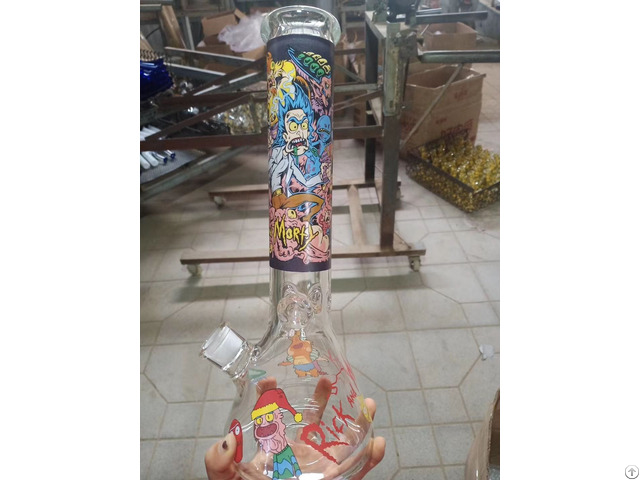 Beaker Glass Bong Manufacture Waterpipes Smoking Pipe